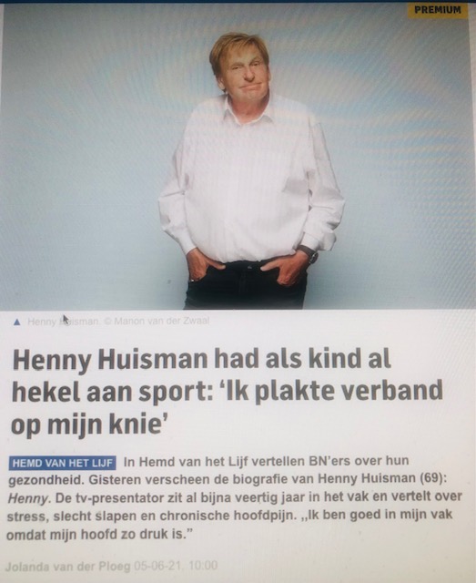 Het AD vraagt Henny 'het hemd van zijn lijf'.
