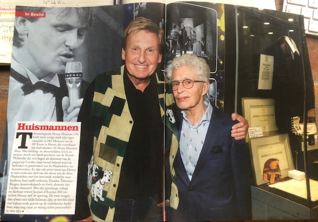 Story: De vrienden Henny en Jacques tijdens de opening van Henny's museum
