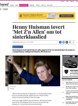 Met Z'n Allen omgetoverd tot Sinterklaaslied.