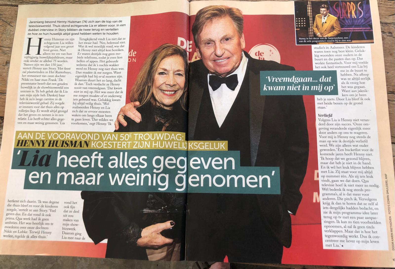 HENNY IN DE PERS - FIJNE JAARWISSELING